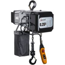 Delta Elektrischer Kettenzug Dts – 400v - Tragkraft 0,25t Hubhöhe 3m 2 Geschwindigkeiten 1 Kettenstrang