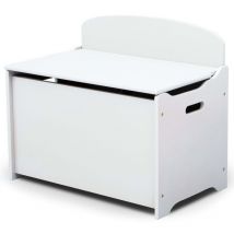 Delta Children - Coffre de rangement en bois avec dossier TB83460GN-130 Blanc