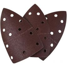 Güde - Delta-klett-schleifpapier-set 102x62 93 Mm 6-tlg. K60 K80 K100