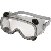 Lunettes de protection – Norme EPI – Lunettes en polycarbonate incolore – Monture souple en PVC – Ventilation indirecte