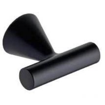 Conic Delta - Pomo t 44mm 99 Negro Mate - delta - Pomo con base cónica
