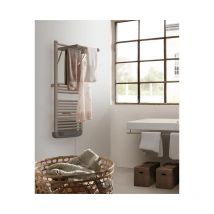 Deltacalor - Sèche-serviettes électrique avec soufflerie Stendino 500+1000W Taupe