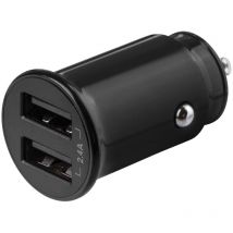 Deltaco - kfz-ladegert 2x usb schwarz