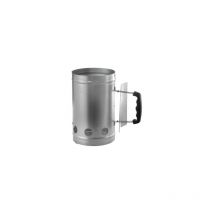 De'marreur a' charbon Ompagrill pour barbecue en acier aluminise' briquet a' charbon avec poigne'e