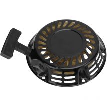 Démarreur à Rappel, Aluminium abs Pull Start Recoil Starter Assembly pour CT200U Trail 200 196cc Mini Bike 5.5hp 6.5hp Generator Parts (Noir)