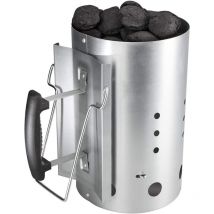 Démarreur de Cheminée pour Weber 7416 ou Autres Barbecues au Charbon, Démarreur de Cheminée avec Poignée de Sécurité Allume-feu bbq, Démarreur Rapide