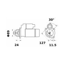 Demarreur Is0685 Belarus Avto 12v 3,0kw -