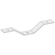 Eurocoustic St Gobain – Demi Collier De Serrage Ac22 Pour Dalle Plafond – Compatibilité Tige Filetée Ø6 Mm Et Tige Lisse Ø4 Mm – Boîte De 100 Pièces –