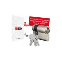 Isé - Demi-cylindre de serrure iseo F9 Argent n/a 10 mm 35 mm Nickelé Demi-cylindre