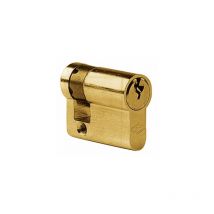 JPM - Demi-cylindre européen 10 x 30 mm cisa Jaune/Doré Sur numéro BY1737 n/a