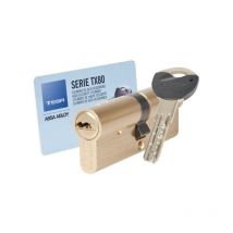 Tesa Assa Abloy - Cilindro TX-80 - talla Níquel. 70 mm. 30-40