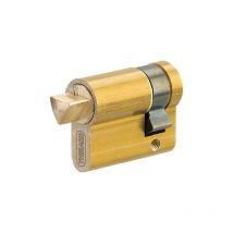 Thirard - Demi-cylindre triangle externe Laitonné - Mâle - 30x10 mm - 053019