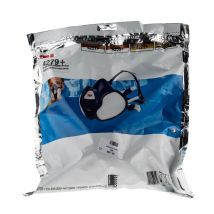 Demi-masque jetable à filtres intégrés série 4279+ ABEK1P3R vapeurs, gaz acides et ammoniac 3M 7100113103