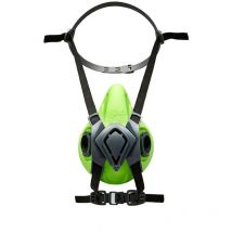 Masque réutilisable BLS série BLS 4000next Noir, Vert, taille S/M ( Prix pour 1 )