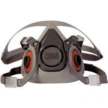 Demi-masque de protection respiratoire 6200 – Serie 6000 EN 140 sans filtre m