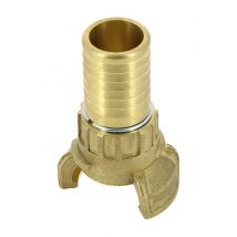 Triboulet Industrie - Demi-raccord incendie en bronze DN20 cannelé Ø25