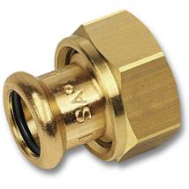 Junta plana de media ca a para conexi n a presi n de cobre - purapress serie 8359G 22x3/4