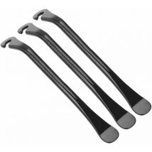 Basetbl - Demonte Pneu Velo 3 Pièces, Levier de Pneu en Acier au Carbone Noir Changeur de Pneu de Vélo Outil de Réparation de Vélo pour Enlever le