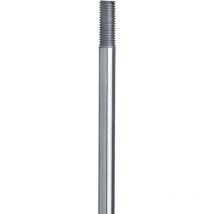Rundstange einseitig 1500 mm ø 10 mm Stahl hell verzinkt