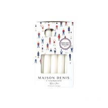 Le Chat - Barquette 10 Bougies Menages Blanches