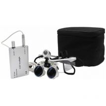 Senderpick - Dental 2.5X Loupe binoculaire de Lampe Magnifier Loupes de tête binoculaires Loupe de tête Lunettes led Headlight