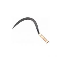 Dentata Falci ola in handgemachtem Stahl und Brixo -Holzgriff - 3/0