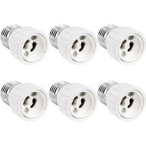 Adaptateur E27 Vers Gu10, 0-250v, Max. 200w, Convertisseur De Douille Adaptateur E27 Gu10 Pour Ampoule Led, Lampe Halogène Et Cfl, Adaptateur En 