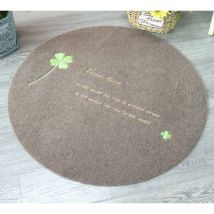 Door mat, non-slip entrance mat, many designs to choose from, Polypropylene, Brown foil., 100 cm - Denuotop