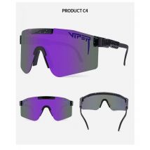 Lunettes de protection Pit Viper Series c Uv400 Lunettes de soleil polarisées pour sports de plein air C4 Denuotop