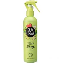 Spray deodorante Mucky Puppy per cuccioli 300 ml alla pera. Ipoallergenico, con ingredienti naturali e vegani. Formula delicata per cuccioli e cani