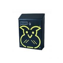 BoA te aux lettres mod chouette en fer forgA cm 21x8x30 h lettres postales