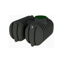 Rikutec - Depósito 5.000 litros at 112 para enterrar - negro