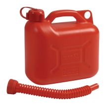NOW - Transporte bidón de combustible 5l rojo hd-pe L265xB135xH270mm