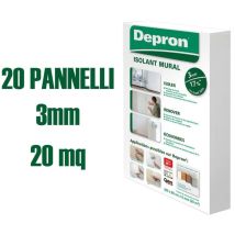 Depron Pannelli Isolanti Da 3mm (125 X 80 ) Confezione Da 20mq
