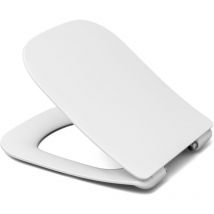 Derby WC-Sitz slim mit Absenkautomatik und TakeOff Funktion, weiß - Vigour