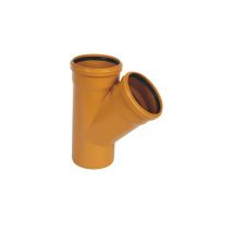 Crearplast - Derivación simple a 45o m-h Medidas: 250x45 mm