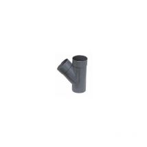 Derivación simple 45o m-h Crearplast Medidas: 125x45 mm