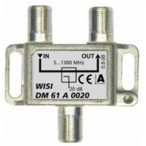 Wisi - Derivateur 1 sortie derivee - 20 db pertes(862/1300mhz) DM61A0020