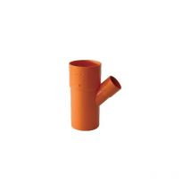 Dianflex - Dérivation de 45° réduite en pvc rouge