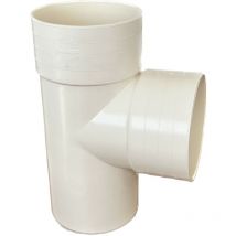Derivazione 87.30° in pvc : Colore - Avorio, Diametro - 80