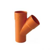 Senza - derivazioni 45° in pvc Diam. 82