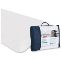 Dermis Protector Materasso Bianco Impermeabile Traspirante Letto Singolo Impermeabile Antipolvere Morbido 90x180/190 Cm