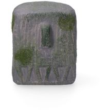 Statue couleur grise 9 x 8 x 9.5 cms.