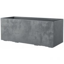 Fioriera millenium grigio chiaro 99CM - Deroma