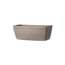 DEROMA - Jardinière Garda Grafite 32cm gris