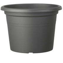 Pot de fleurs rond Day r Anthracite - 50 cm - Deroma