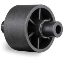 Rollen 20 x 10 x 3 cm schwarz Kübel - Deroma