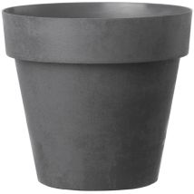 Vaso da giardino Like antracite 18 cm – Diametro 18 cm – Larghezza 0.18 m – Altezza 0.14 m