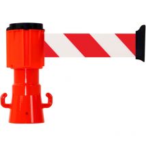 Enrouleur 50mmx3m Rouge/Blanc - 2830003