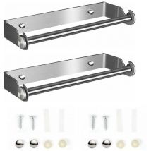 Derouleur Essuie Tout, Derouleur Porte Sopalin, Devidoir Porte Essuie Tout Mural, Distributeur Papier Aluminium Sopalin et Film, Support Sopalin